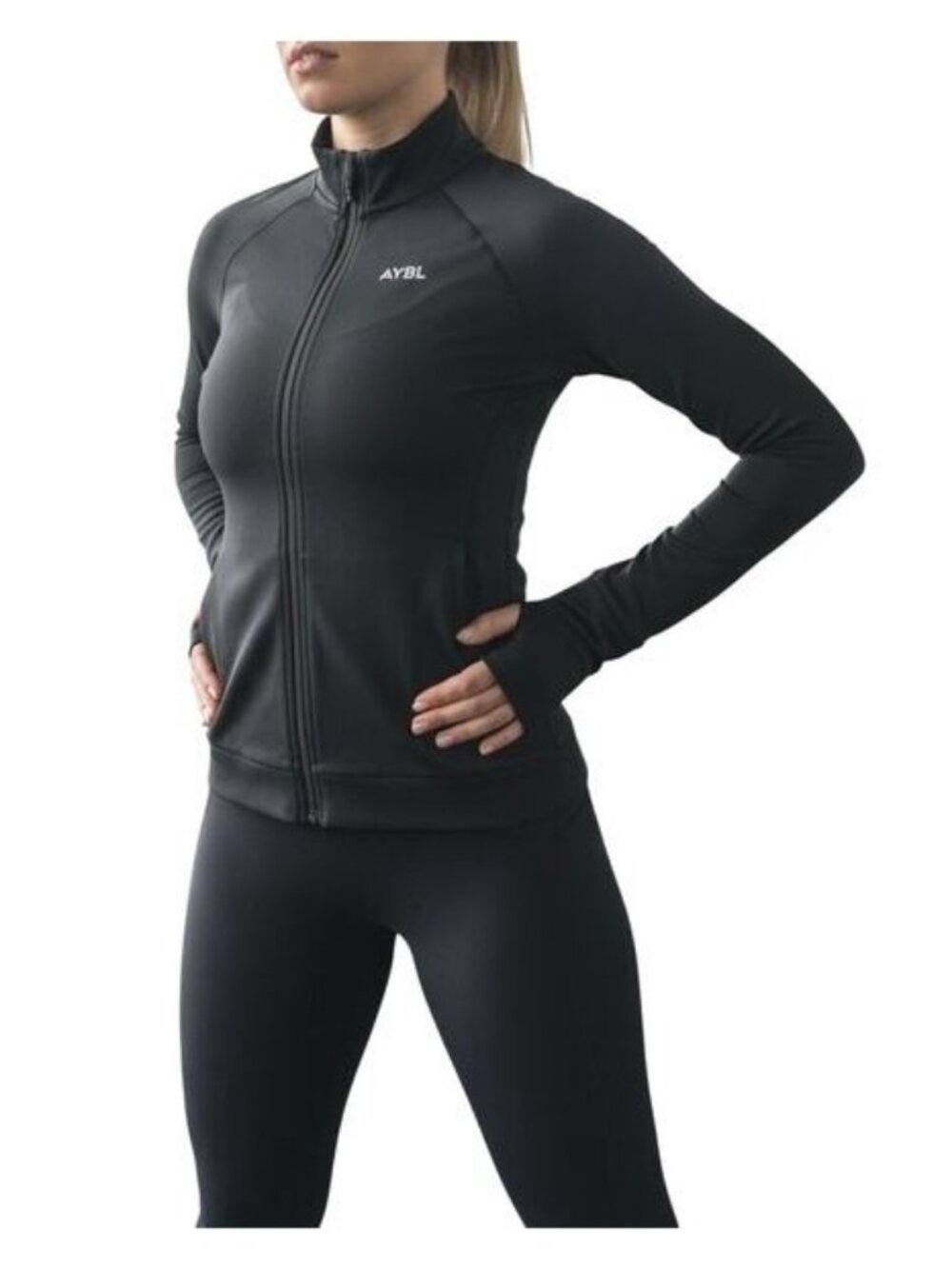AYBL Seamless Jacket Size XS Black